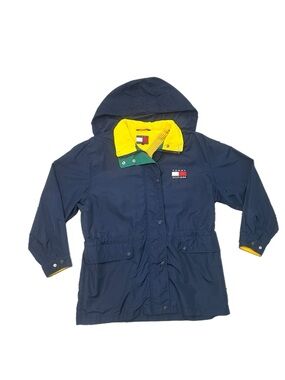 Vintage Tommy Hilfiger Hooded Colorblock Jacket